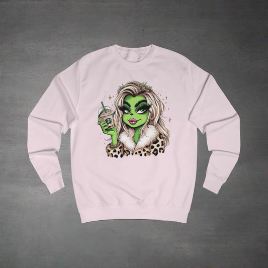 Bougie grinch Unisex Sweatshirt