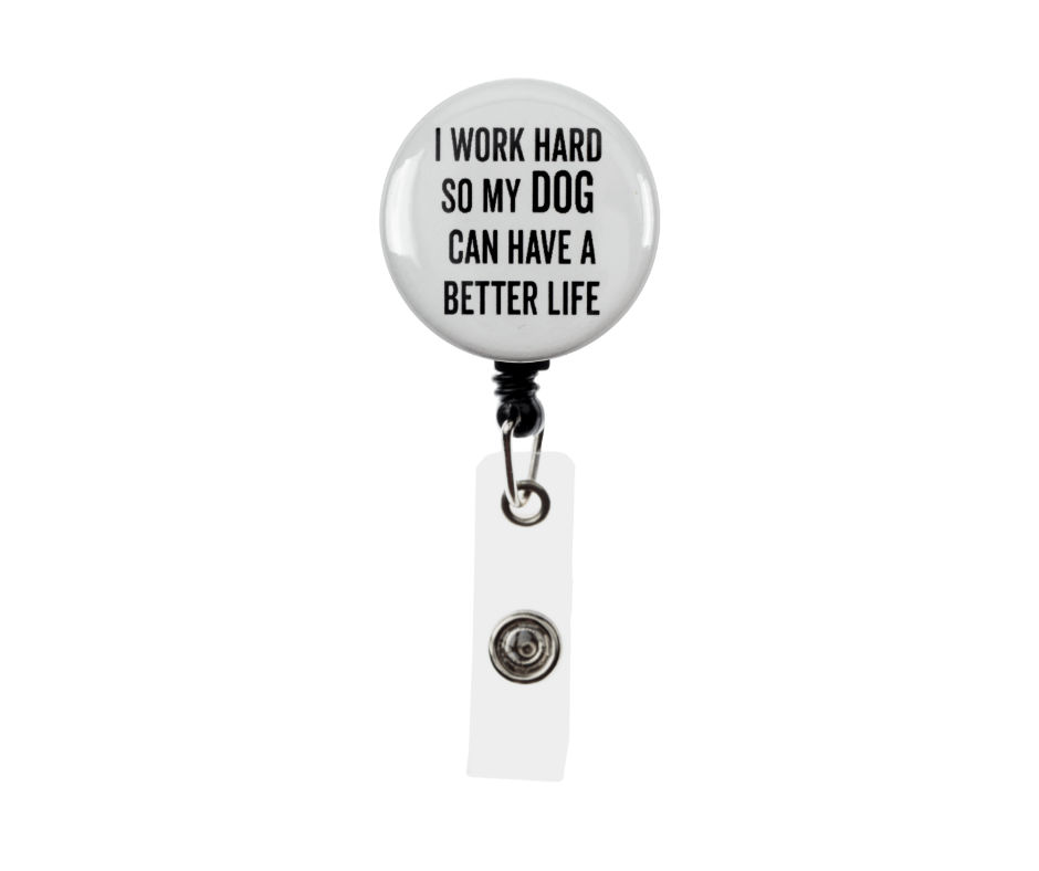 I Work Hard Badge Reel